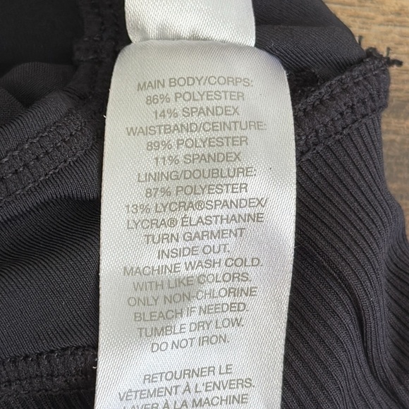 Z by Zella Black Athletic Shorts with Reflective Detail, XS - Picture 8 of 11